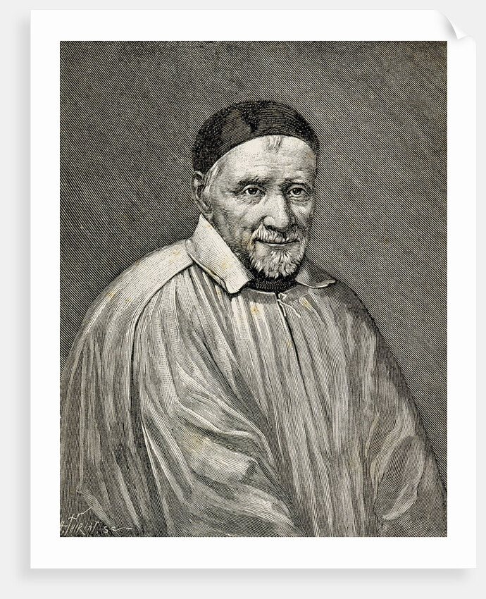 Saint Vincent de Paul (1581-1660). French religious. by Anonymous
