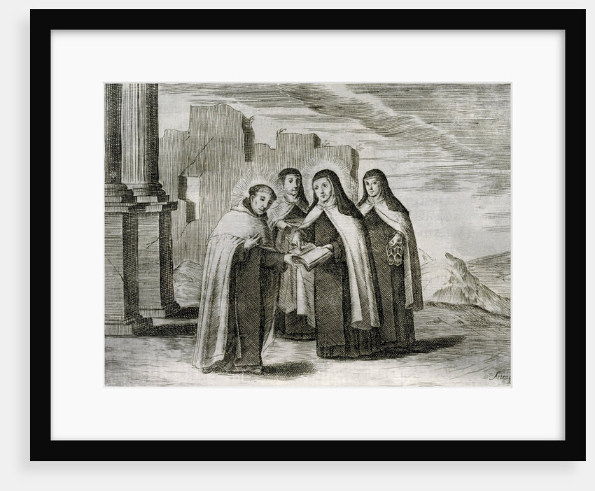 Saint Teresa of Ãƒvila and Saint John of the Cross. by Anonymous