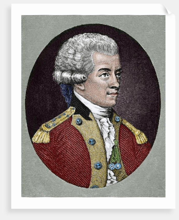 John Paul Jones (1747-1792). Scottish sailor and the United States naval fighter in the American Rev by Anonymous