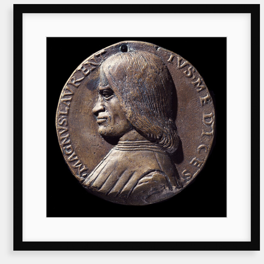 Portrait Medal of Lorenzo de Medici by Niccolo Spinelli
