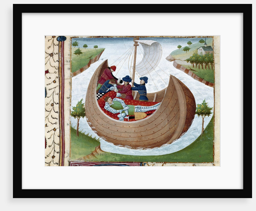 Sea Burial of a Knight of the Round Table by Anonymous