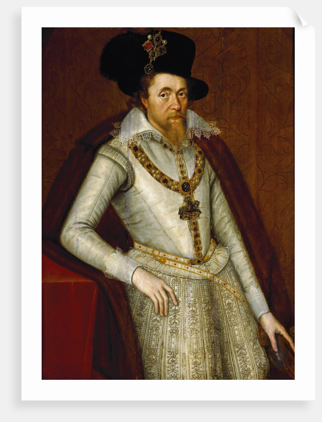 James I of England and VI of Scotland by John de Critz the Elder