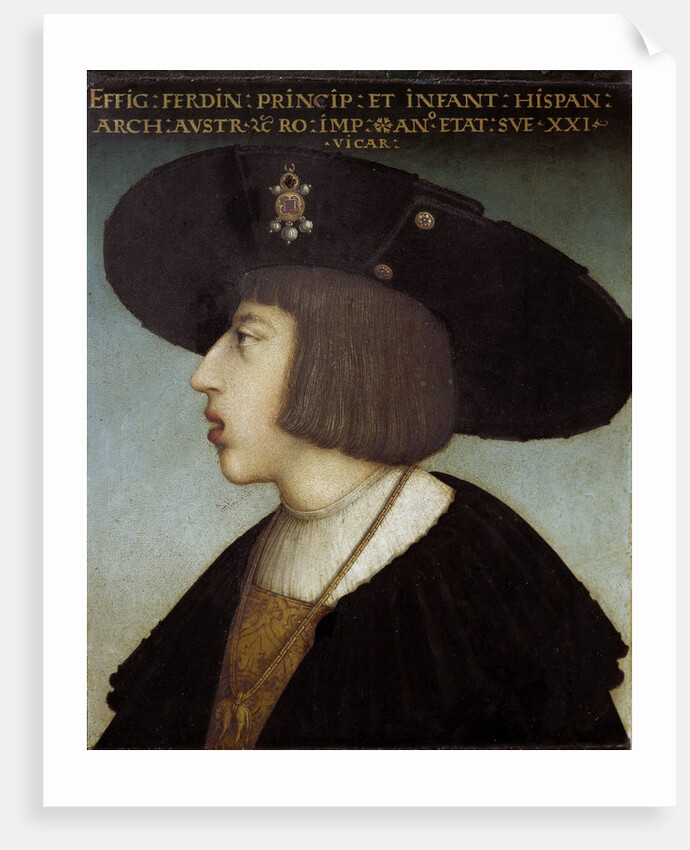 Portrait of Ferdinand I by Hans Maler zu Schwaz