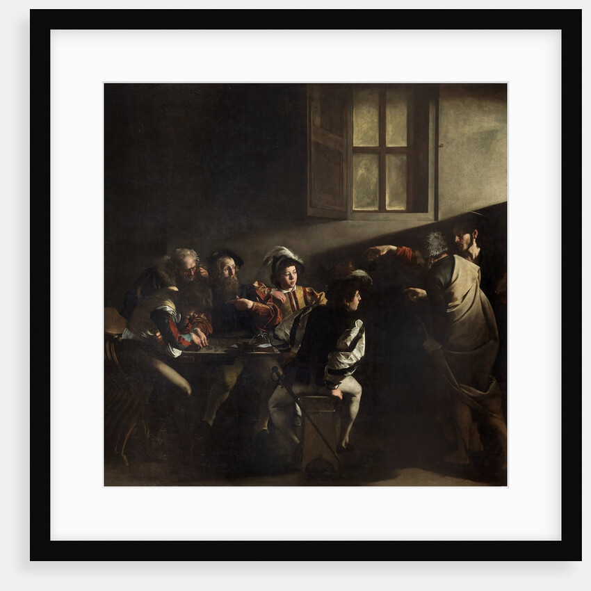 The Calling of St. Matthew by Caravaggio