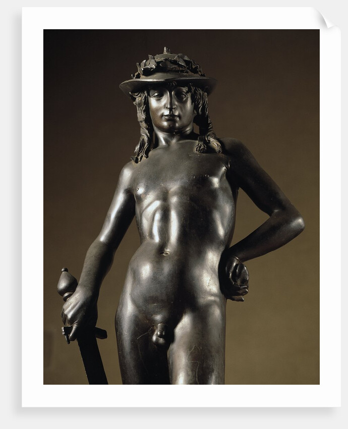 Detail of David by Donatello