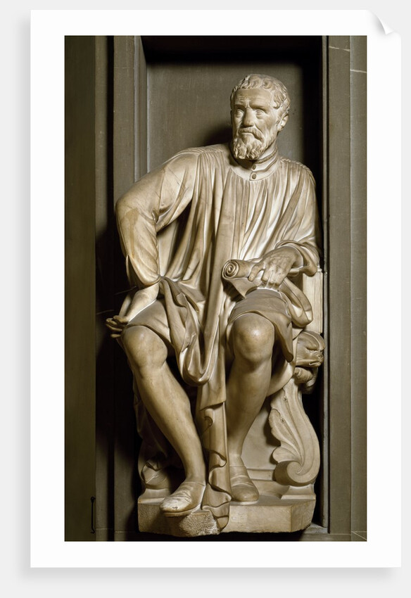 Sculpture of Michelangelo by Antonio Novelli