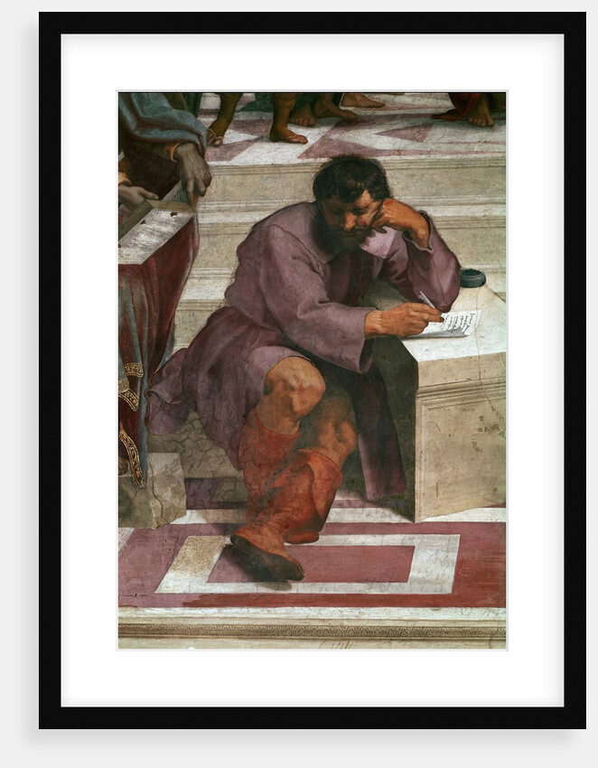 Detail of Heraclitus from the School of Athens by Raphael