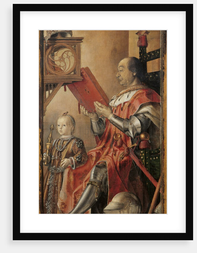 Portrait of Federigo da Montefeltro and His Son by Pedro Berruguete
