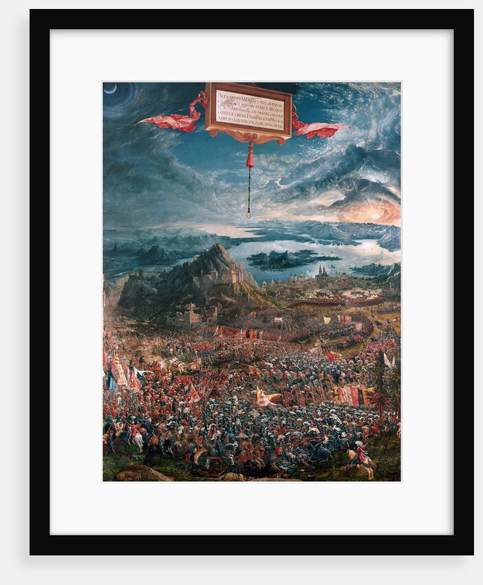 The Battle of Issus between Alexander the Great and Darius III by Anonymous