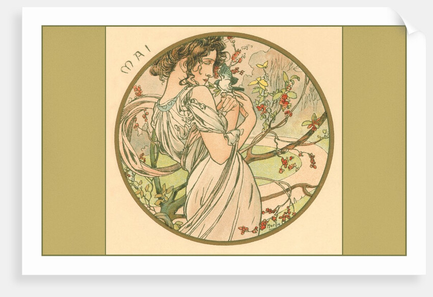 Art Nouveau Mai by Anonymous