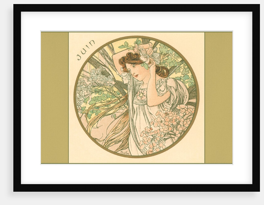 Art Nouveau Juin by Anonymous