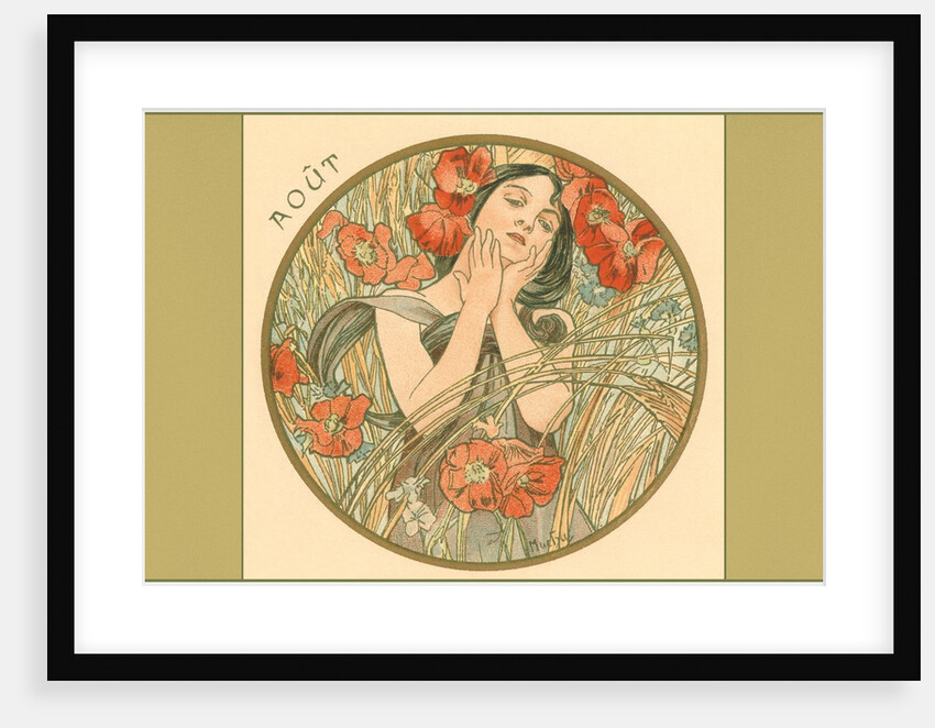 Art Nouveau Aout by Anonymous