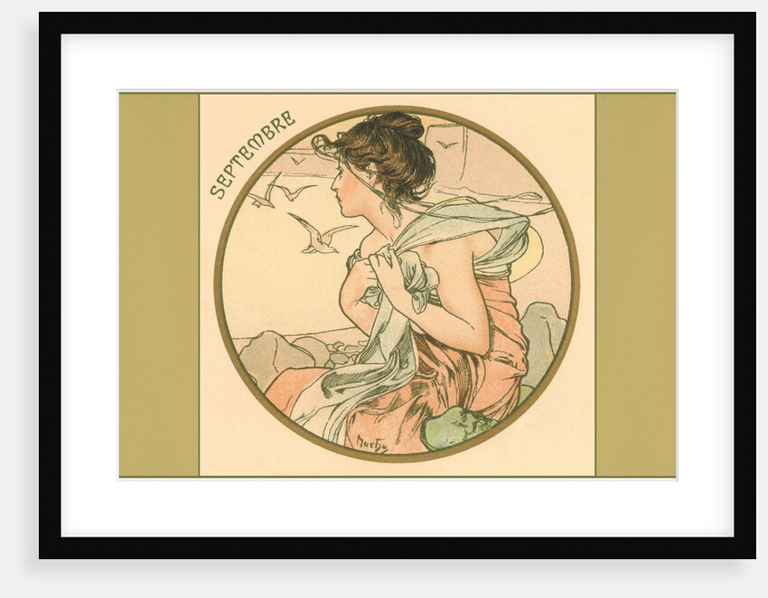 Art Nouveau Septembre by Anonymous