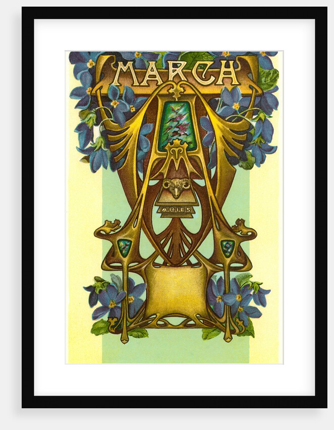 Art Nouveau March, Aries by Anonymous