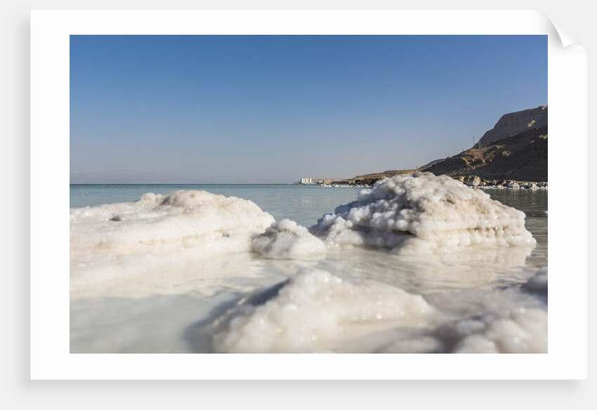 Dead Sea - Salt deposits by Anonymous