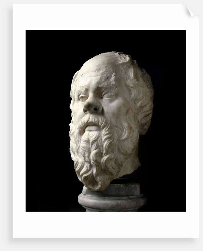 Portrait of Socrates by Anonymous