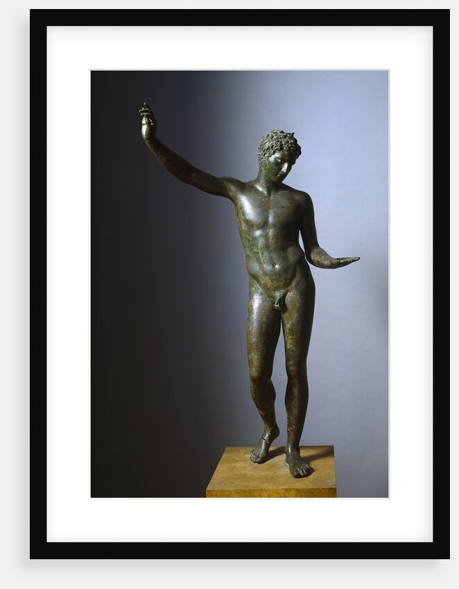 The Marathon Boy or Ephebe of Marathon, by school of Praxiteles by Anonymous