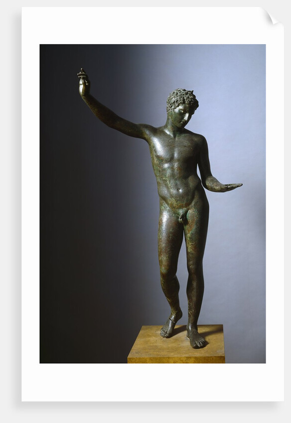 The Marathon Boy or Ephebe of Marathon, by school of Praxiteles by Anonymous