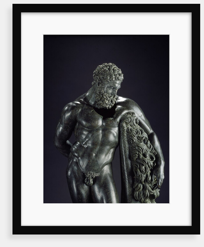 Detail of Hercules Resting by Lysippos