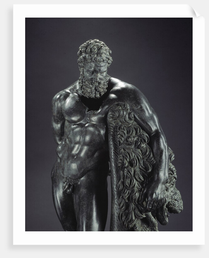 Detail of Hercules Resting by Lysippos