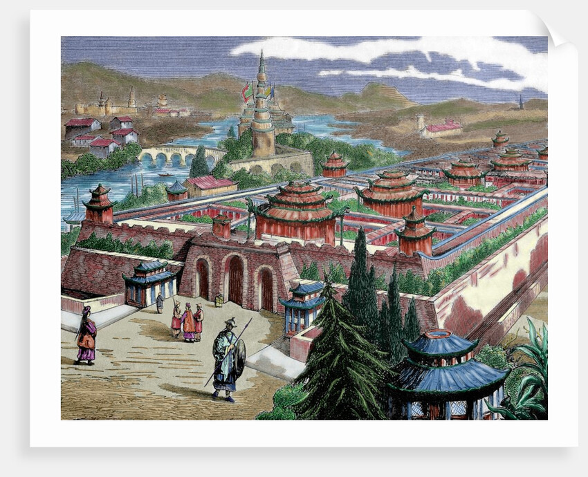 China. Beijing. Tsu-Kin-Tching, palace of the Emperor of China. by Anonymous