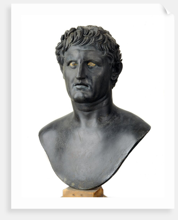 Bronze bust of Seleucus I Nicator by Anonymous