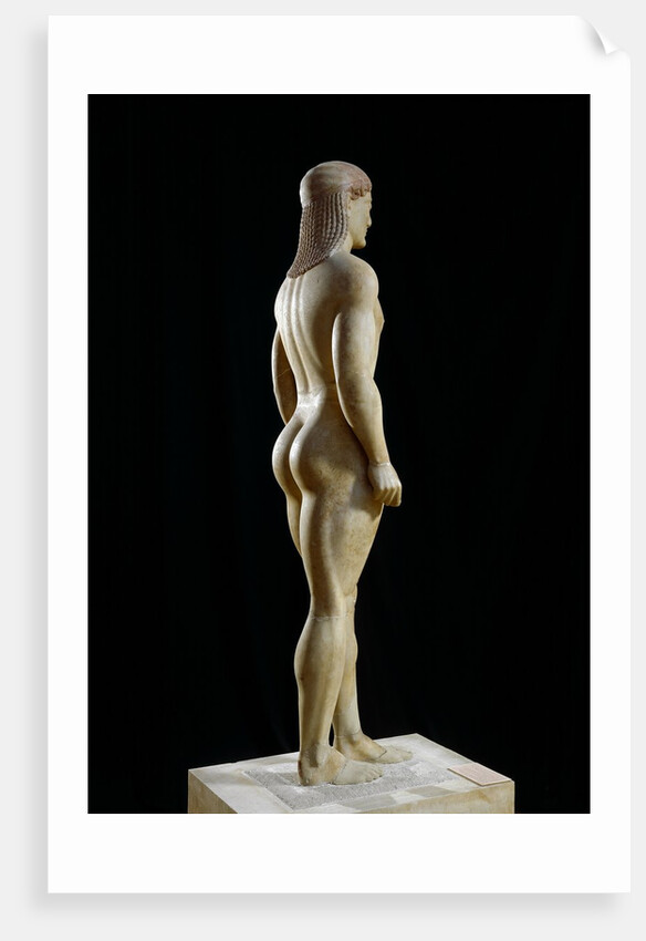 Archaic Greek kouros by Anonymous