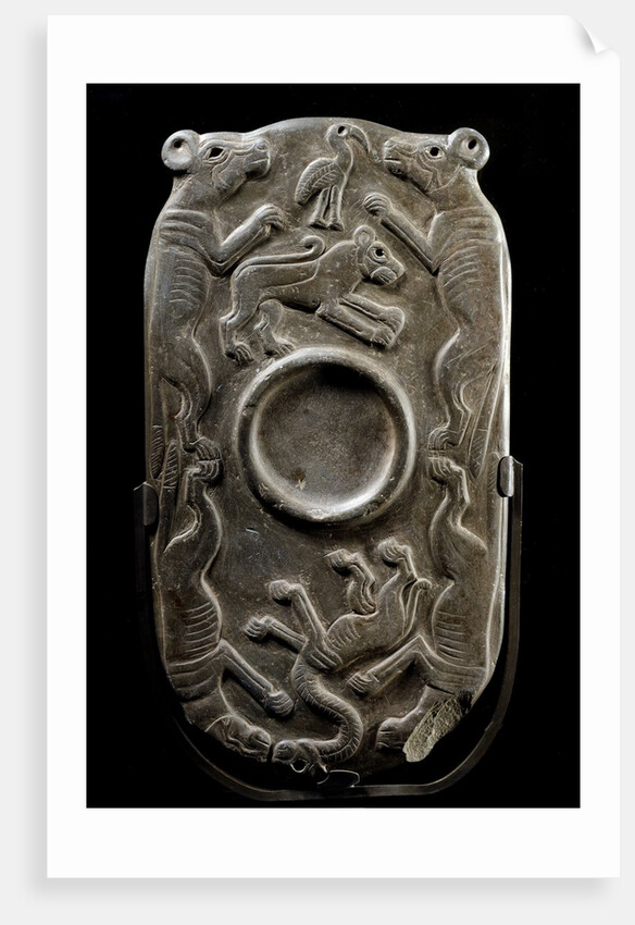 Ancient Egyptian cosmetic palette by Anonymous