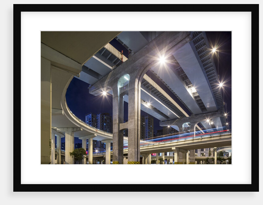 Highway Overpass, Chengdu, Sichuan Province, China by Anonymous