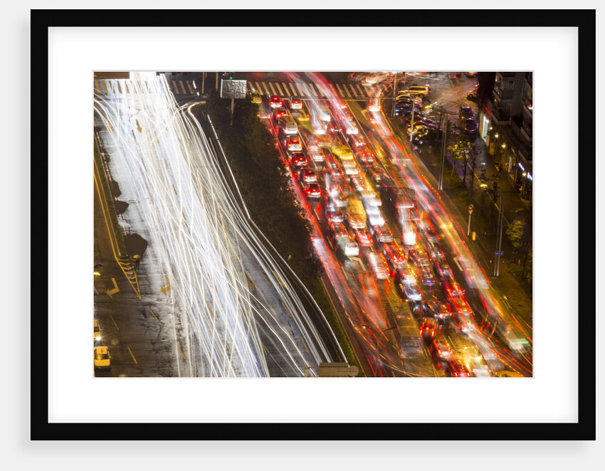 Expressways at Dusk, Chongqing, China by Anonymous