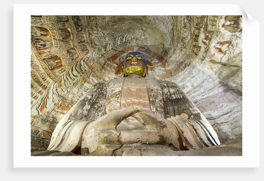 Buddha Caves, Datong, Shanxi Province, China by Anonymous