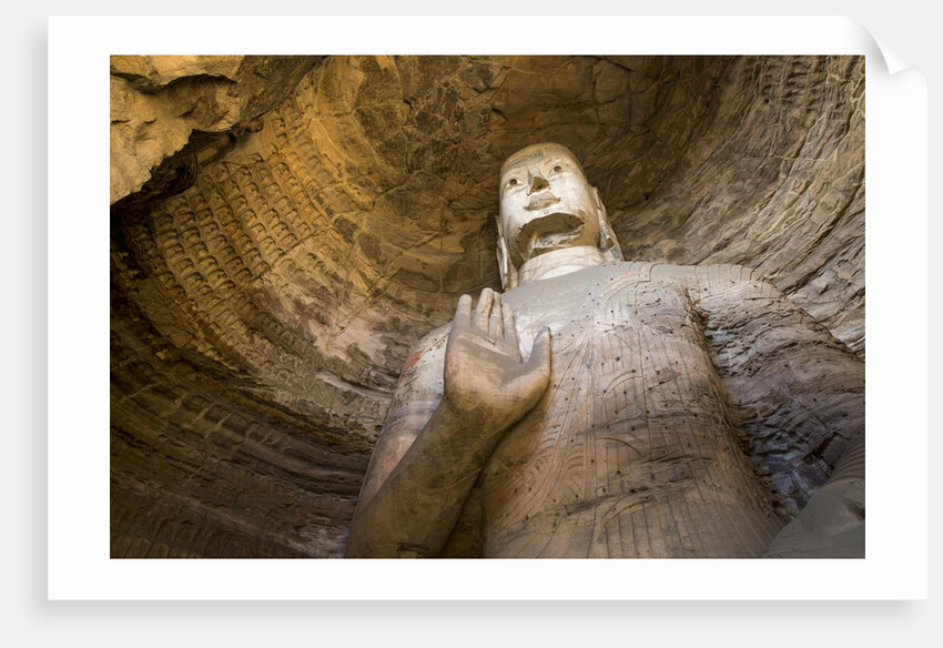 Buddha Caves, Datong, Shanxi Province, China by Anonymous