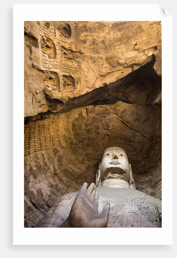 Buddha Caves, Datong, Shanxi Province, China by Anonymous