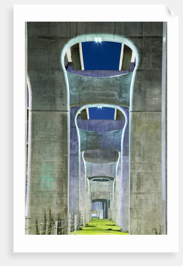 Highway Overpass, Chengdu, Sichuan Province, China by Anonymous
