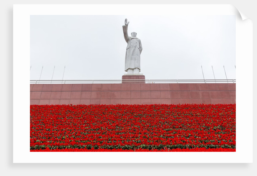 Mao Zedong Statue, Chengdu, Sichuan Province, China by Anonymous