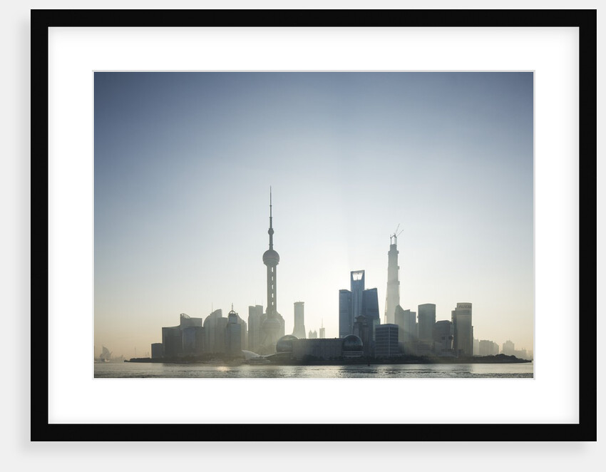 Pudong Skyline, Shanghai, China by Anonymous