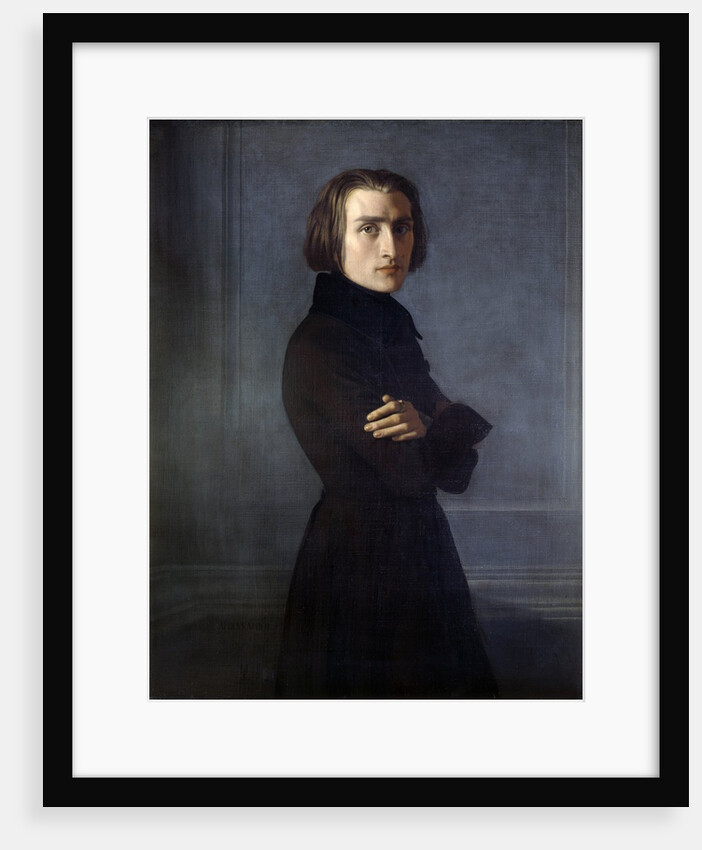 Portrait of Franz Liszt (1811-1886) by Anonymous