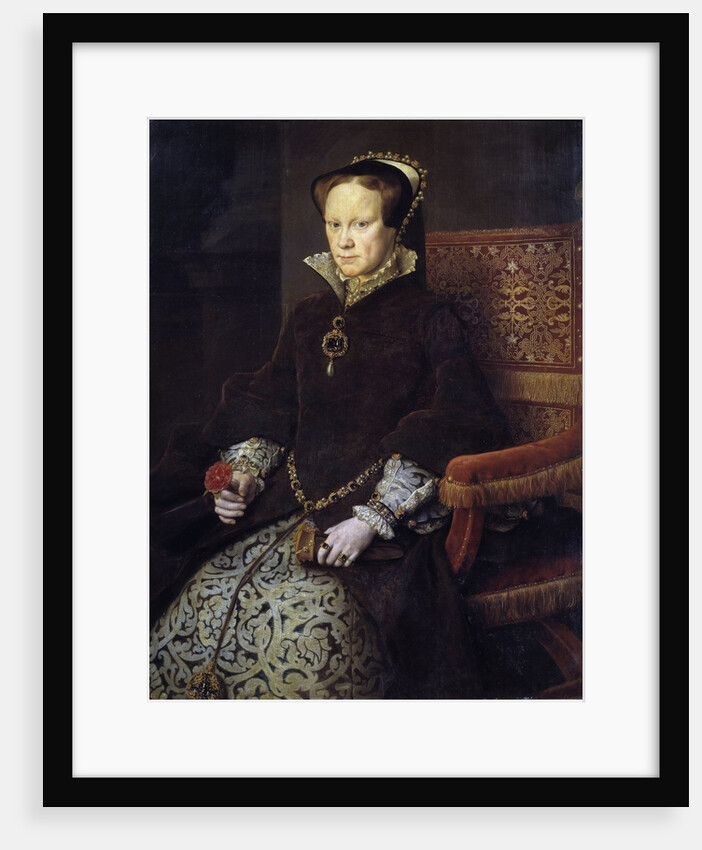 Portrait of Queen Mary I Tudor by Antonio Moro