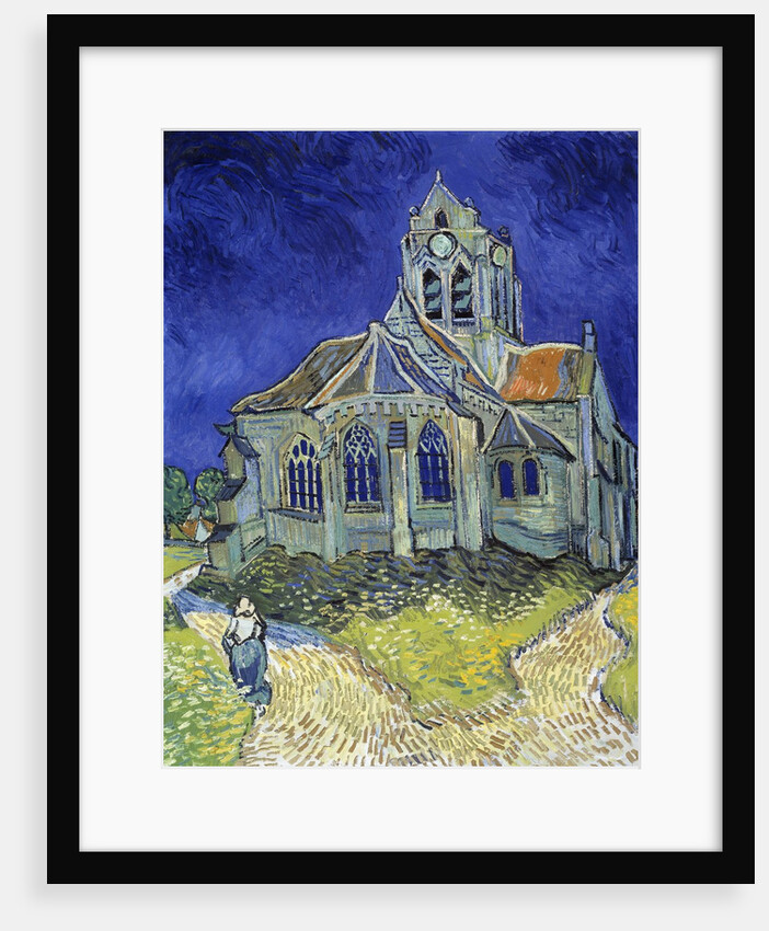 The Church of Auvers-sur-Oise by Vincent Van Gogh