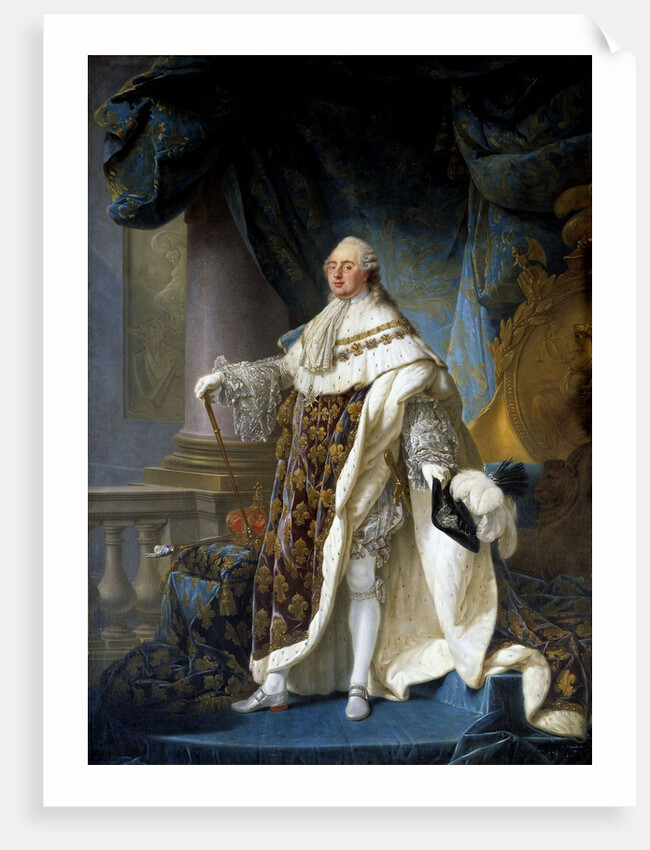 Portrait of King Louis XVI by Antoine-Francois Callet