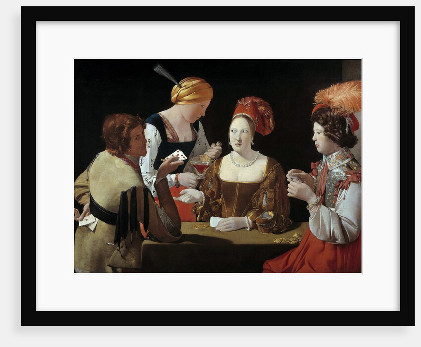 The Cheat with the Ace of Diamonds by Georges de La Tour