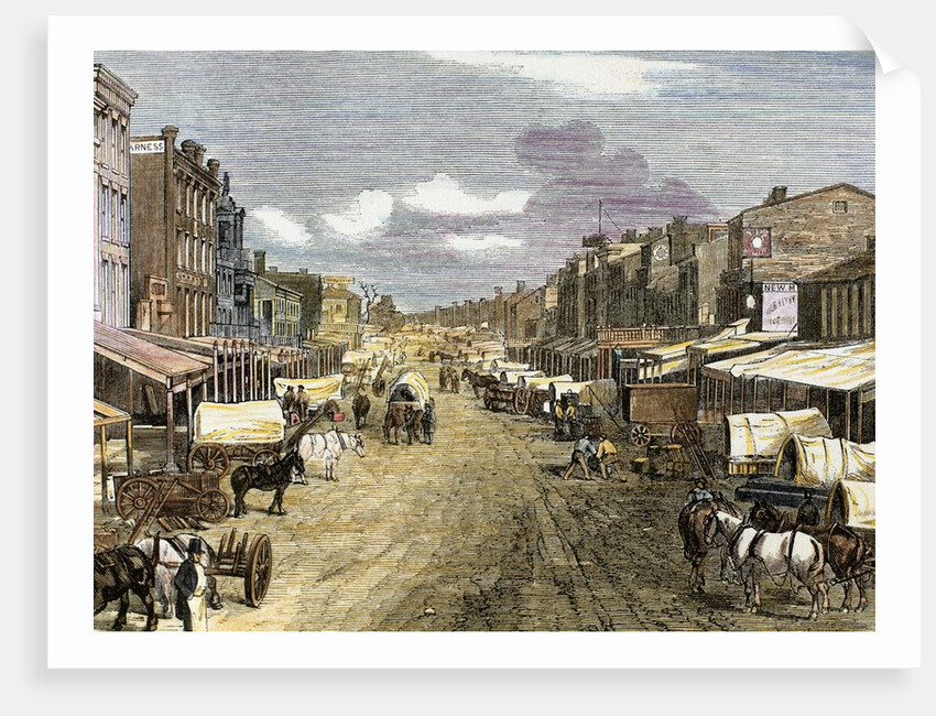 Saint Louis (Missouri), 1850. by Anonymous