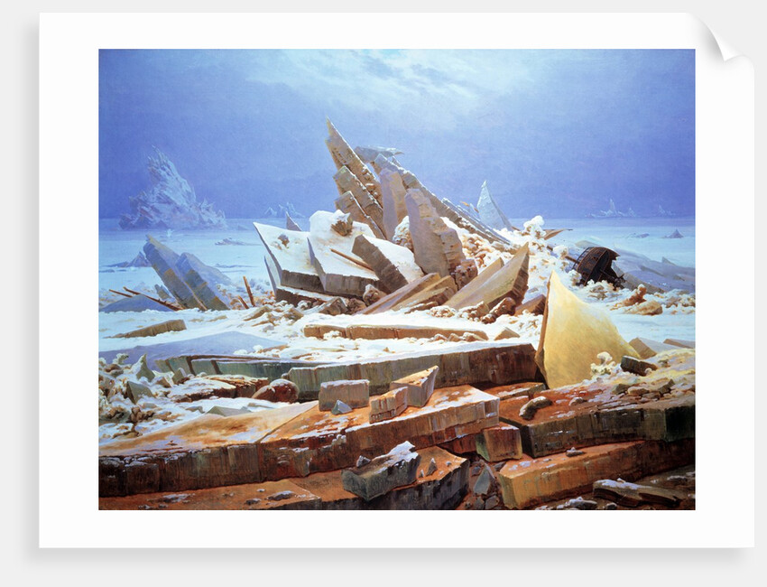 The Polar Sea by Caspar David Friedrich