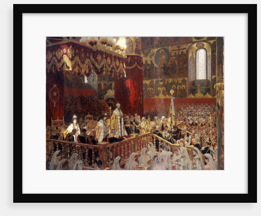 The Coronation of Tsar Nicholas II by Anonymous