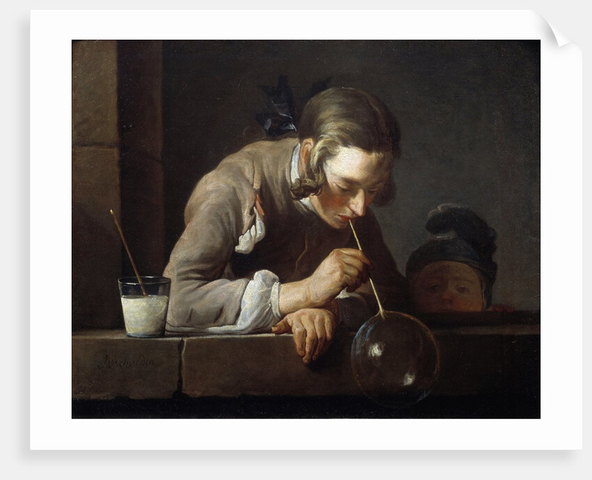Soap Bubbles by Jean-Baptiste-Simeon Chardi