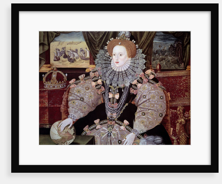 Portrait of Queen Elizabeth I (Armada Portrait) by Marcus Gheeraerts