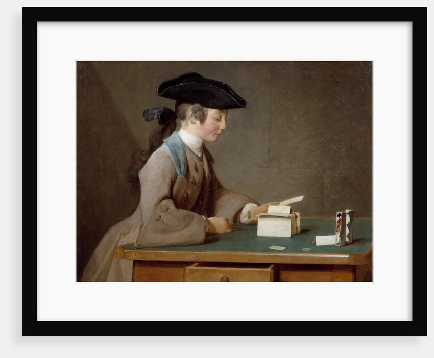 The House of Cards by Jean-Simeon Chardin
