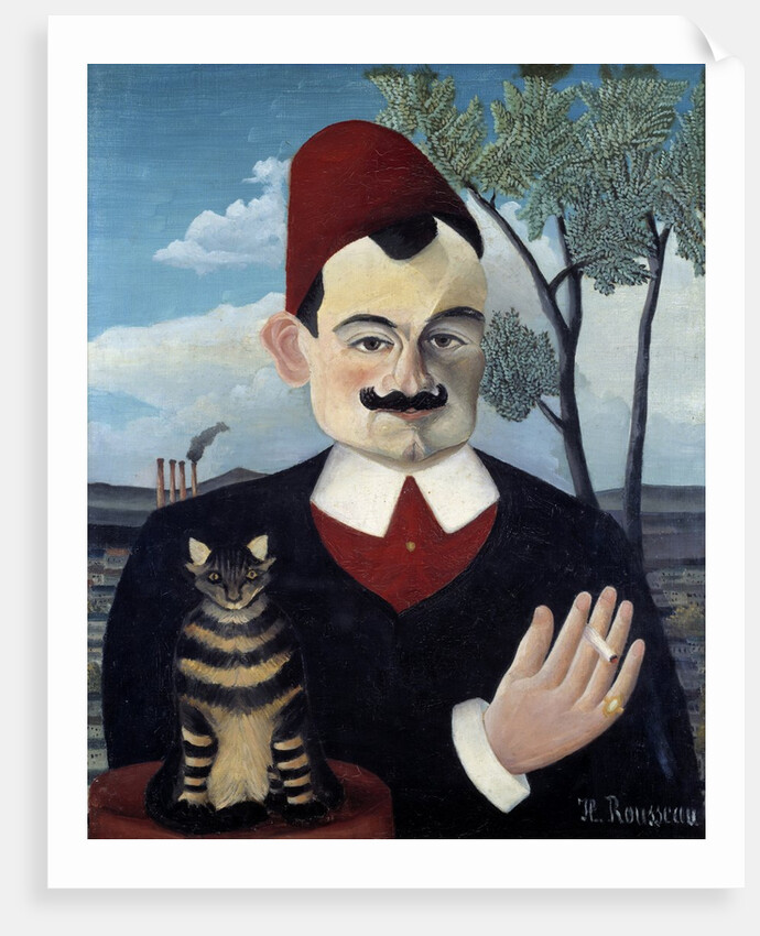 Portrait of Pierre Loti by Le Douanier Rousseau