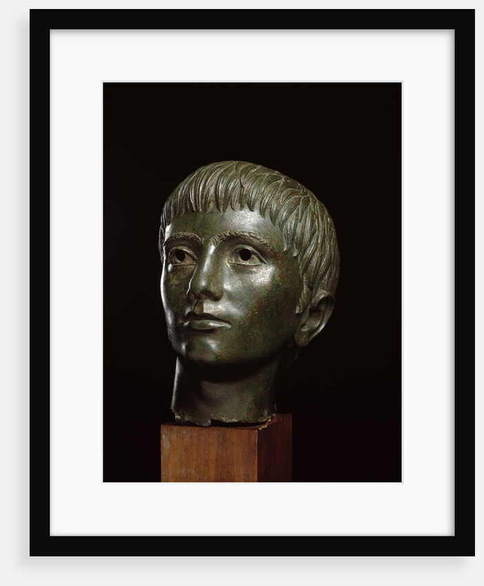 Etruscan head of a young man by Anonymous