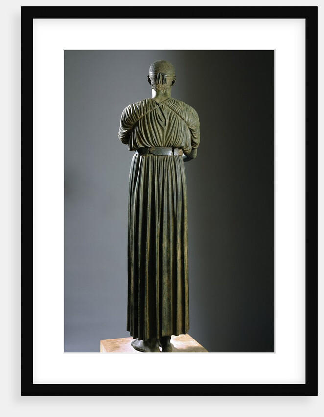 The Charioteer of Delphi, also known as Heniokhos by Anonymous
